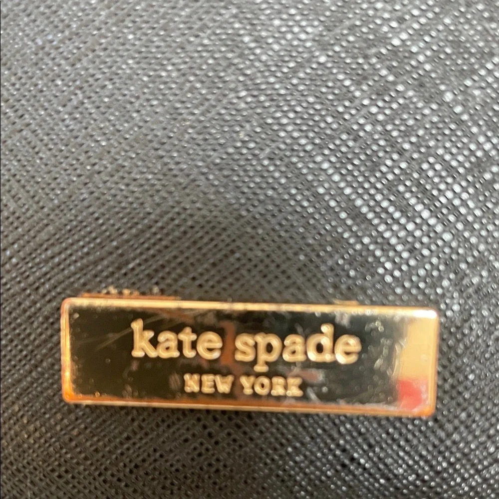 kate spade Black Leather Crossbody Top-Handle Satchel